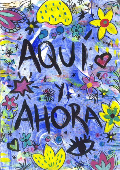 Ilustracion "Mantras para el alma"