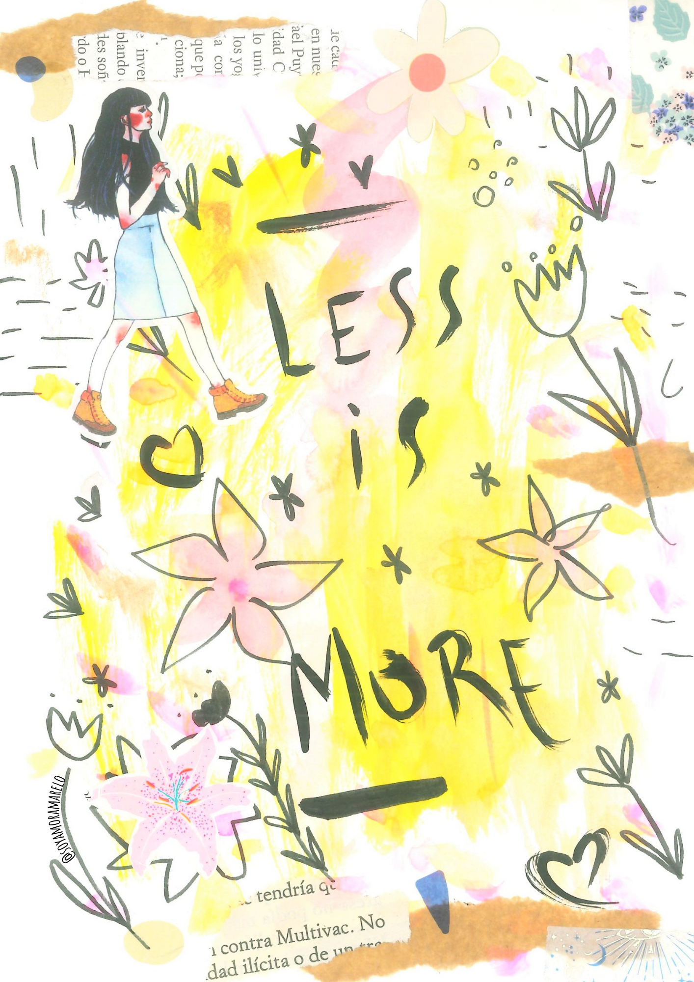 Ilustracion "Mantras para el alma"