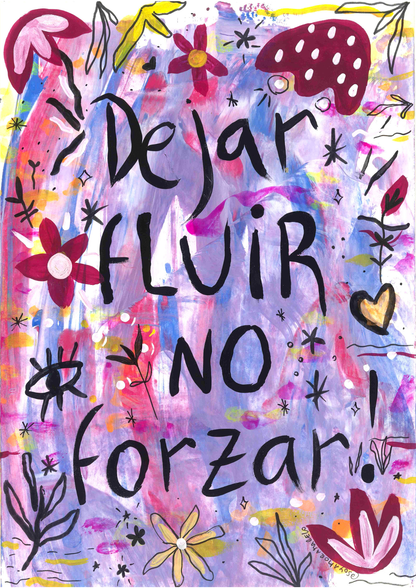 Ilustracion "Mantras para el alma"