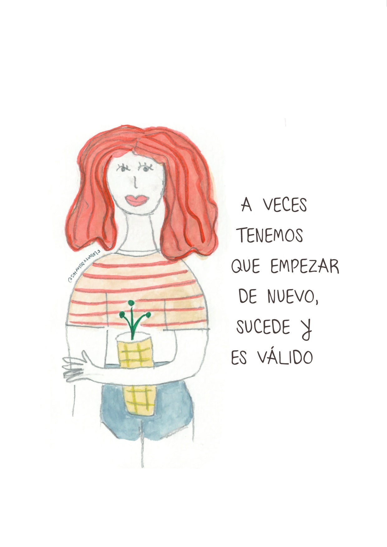 Ilustraciones "Voy a mi ritmo"