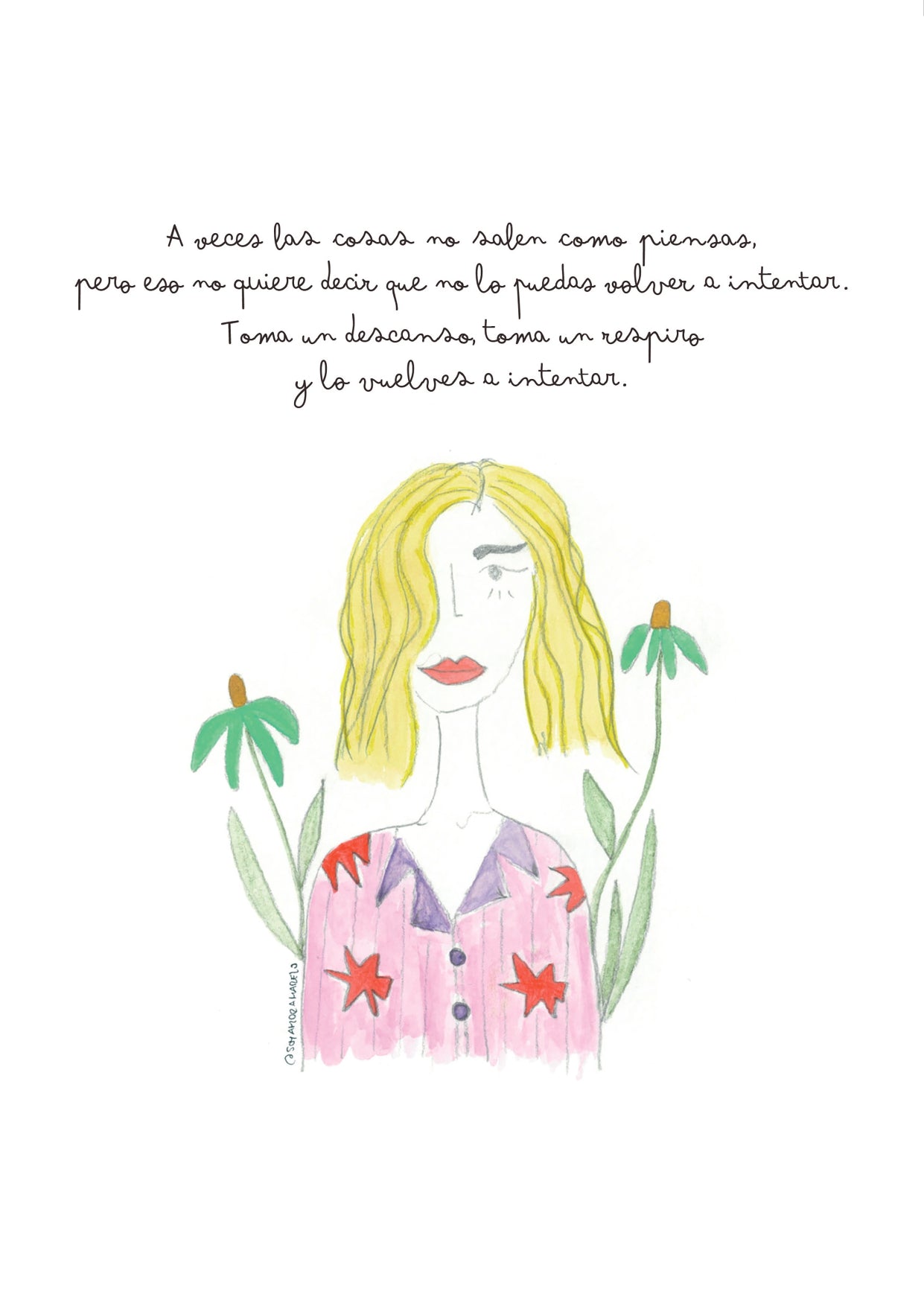Ilustraciones "Voy a mi ritmo"